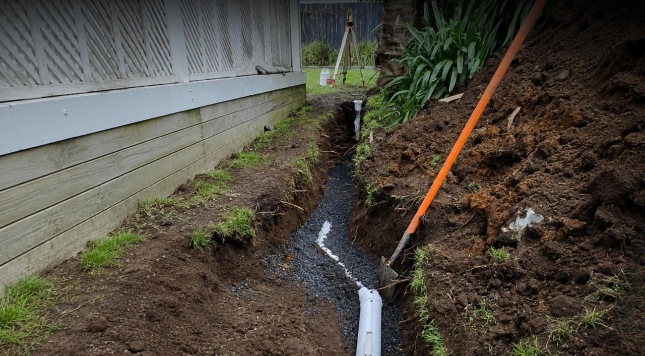 Drainlaying Palmerston North